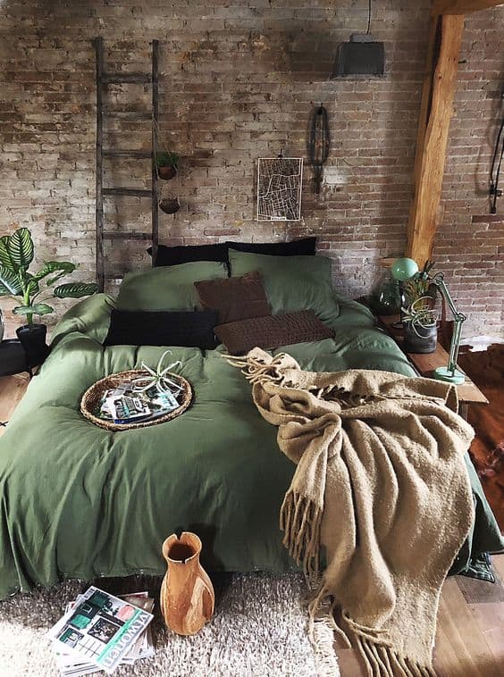 Modern Industrial Bedroom