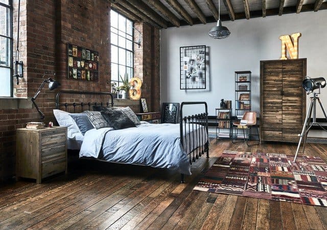 Industrial Loft Bedroom Ideas