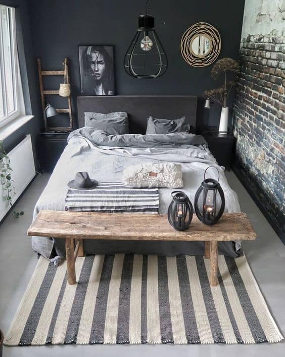 Industrial Bedroom Layout