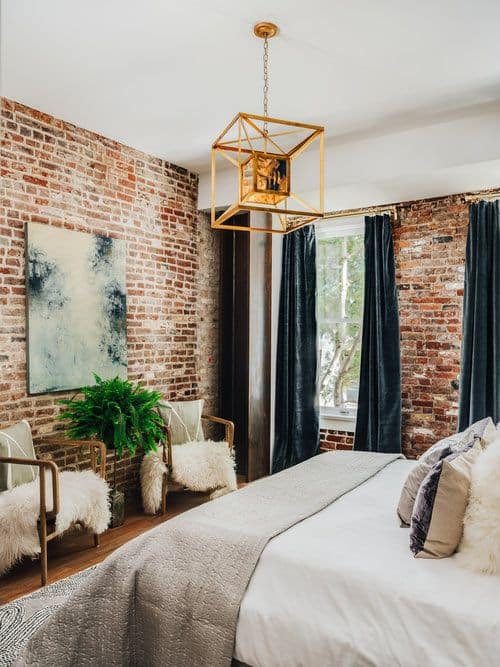 Modern Industrial Bedroom