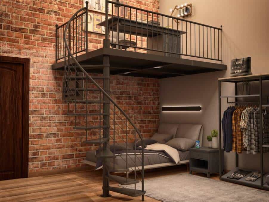 rustic industrial bedroom ideas