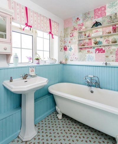 23 Attractive Shabby Chic Bathroom Pictures & Ideas