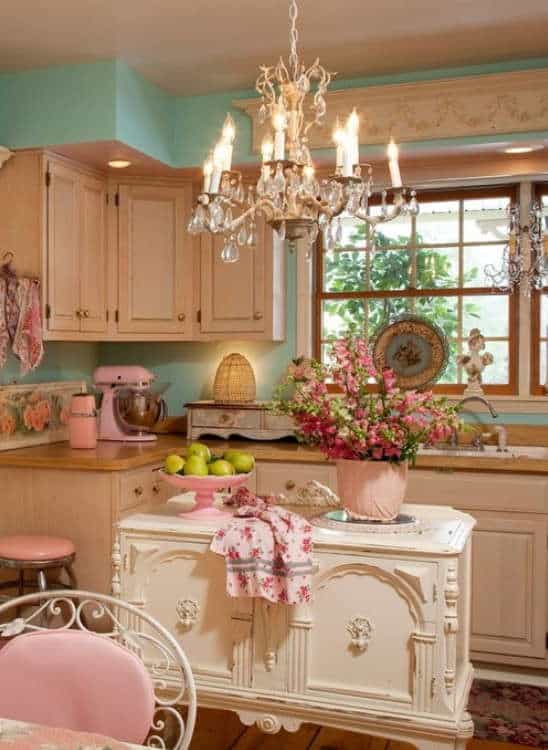 Shabby Chic Kitchen Decor And Furniture 11