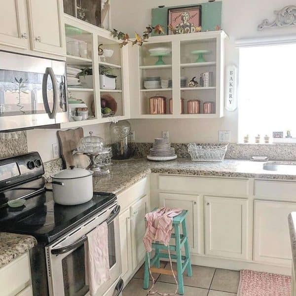 19 Shabby Chic Kitchen Ideas for Your Sweet Cooking Area