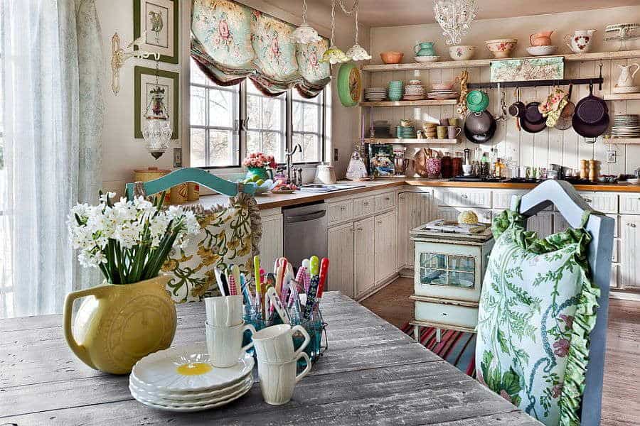 Shabby Chic Kitchen Decor And Furniture 8