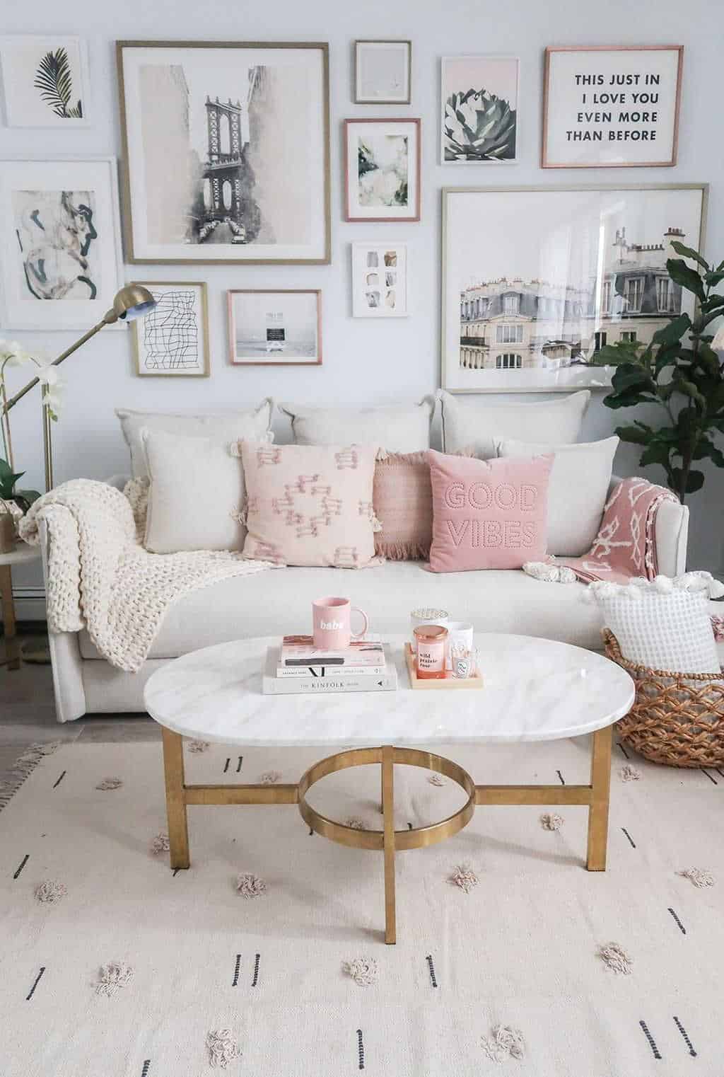 25 Adorable Shabby Chic Living Room Ideas Youll Love