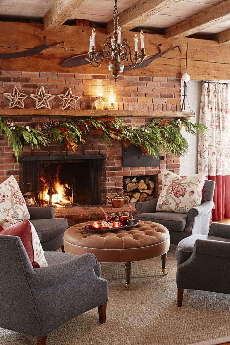 31 Simple Rustic Christmas Decoration Ideas For 2020