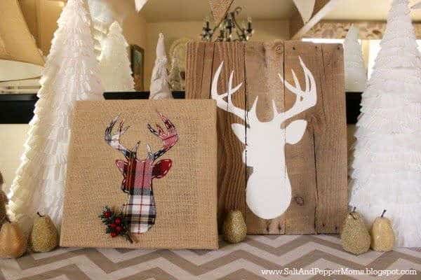 Rustic Christmas Decoration Ideas For Winter 5