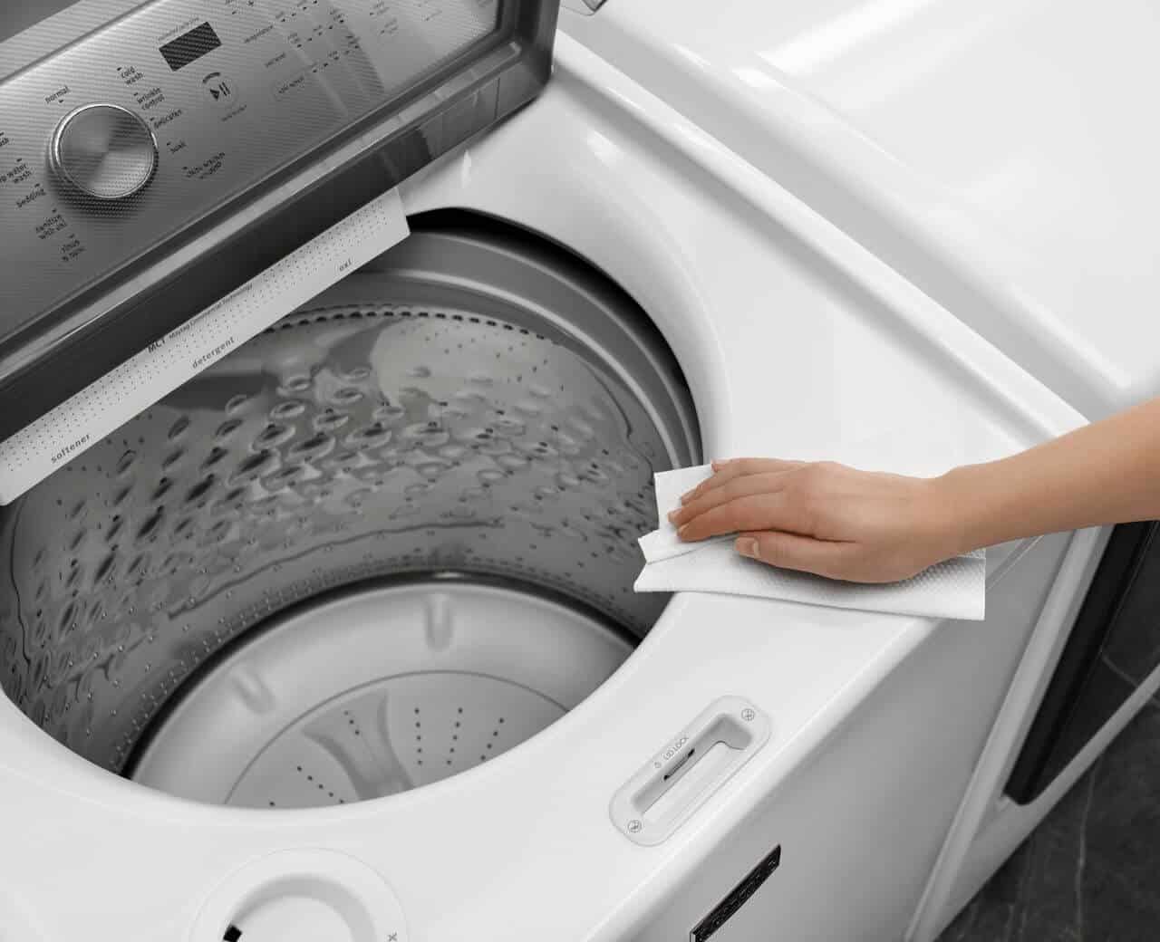 clean washing machine