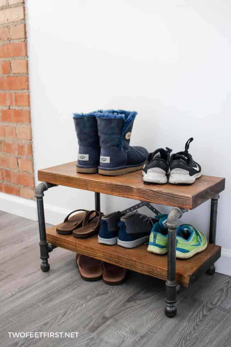 Diy Shoe Shelf