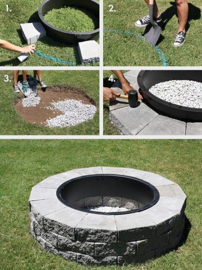 23 DIY Fire Pit Ideas That Are Easy & Cheap (with Plans)