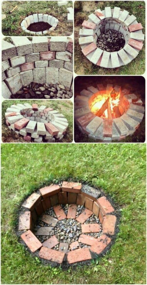 23 DIY Fire Pit Ideas That Are Easy & Cheap (with Plans)