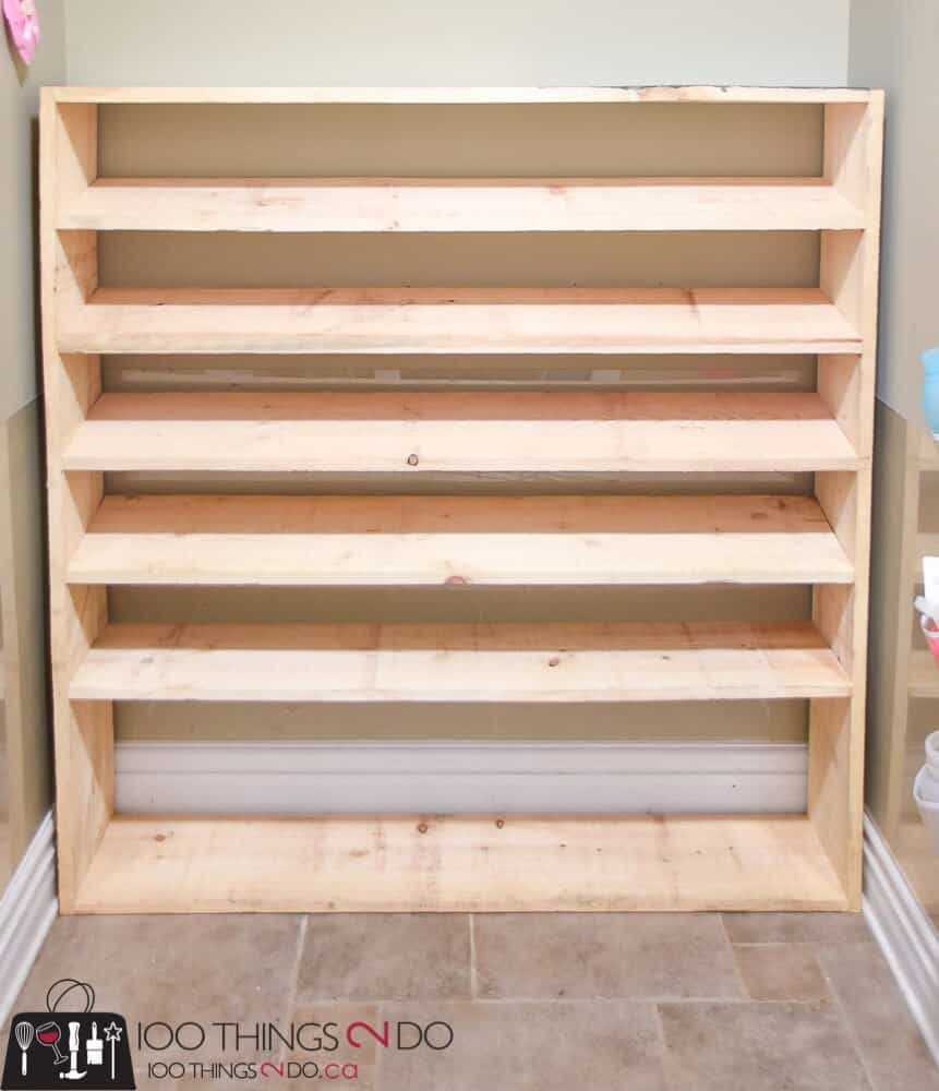 shoe shelf ideas diy