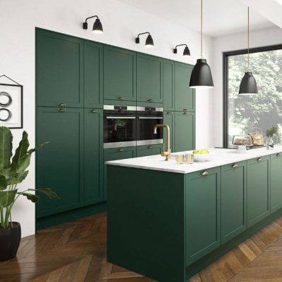 26 Gorgeous Green Kitchen Cabinet Ideas for 2021