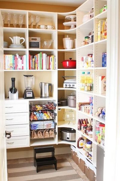 29 Kitchen Pantry Ideas to Organize Your Foods & Beverages