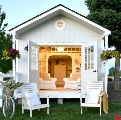 30 Adorable She Shed Ideas For Backyard Gateway 3848