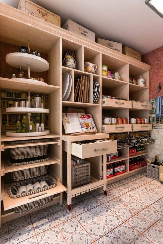 Kitchen Pantry Organization