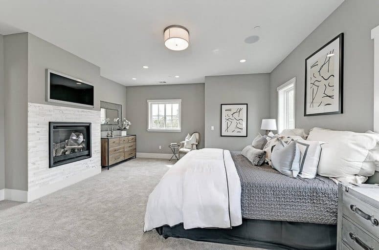 Grey Bedroom Design And Idea 3