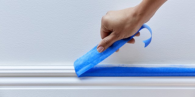 How To Remove Tape After Painting