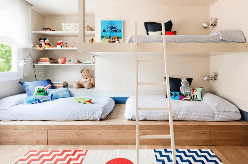 Triple Bunk Beds For Kids Room By A Emotional