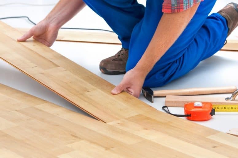 Laminate Flooring Installation Photo