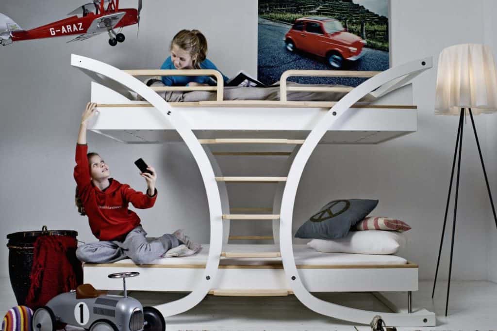 Wave Bunk Bed By Mimondo