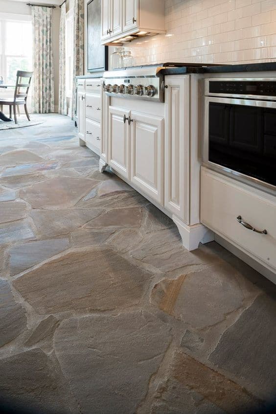 Stone Flooring For Kitchen