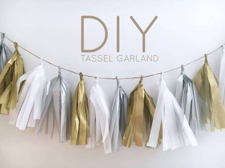 How To Make A Tassel Garland