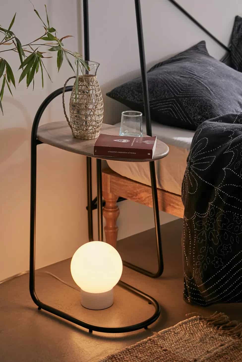 22 Small Nightstand Ideas Perfect for Small Bedrooms