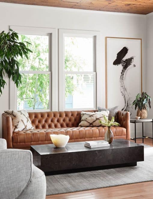Throw Pillows Ideas For Brown Couches, Brown Leather Sofa Pillows