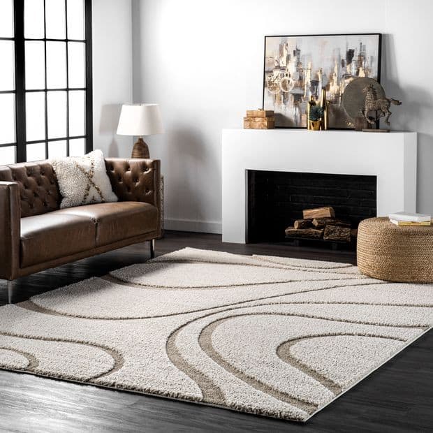 21 Stylish Rugs That Go With Brown Couches, What Color Area Rug With Brown Furniture