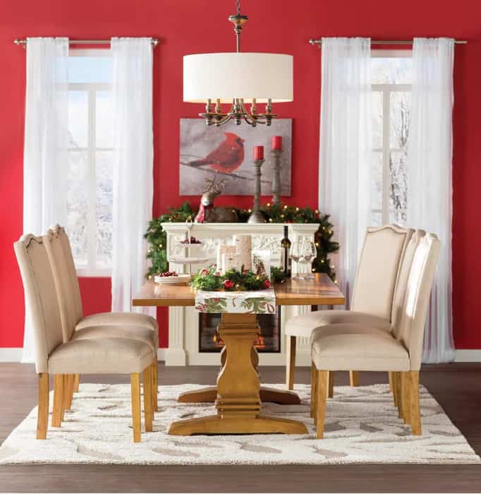 What Color Curtains Go With Red Walls, What Colour Paint Goes With Red Curtains