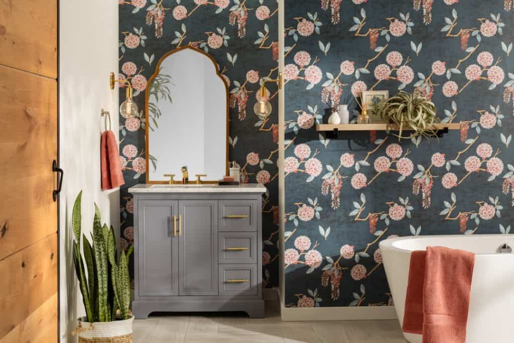 13 Amazing Pink and Grey Bathroom Ideas