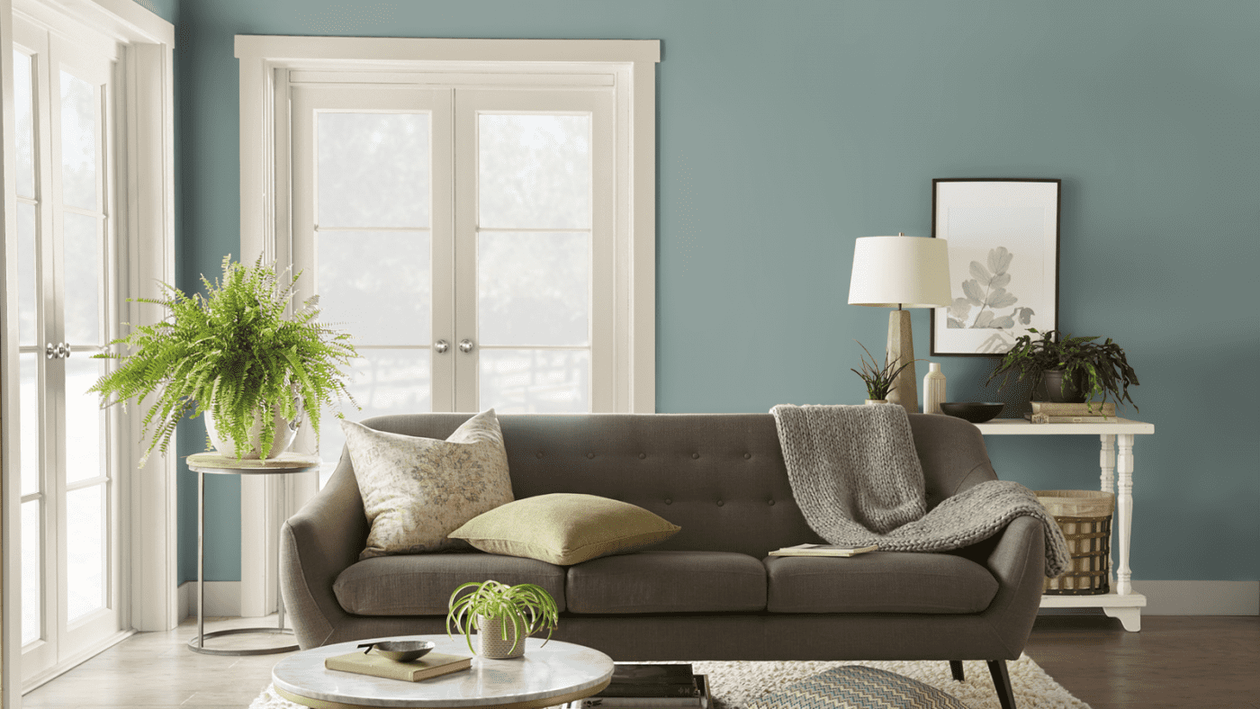 10 Beautiful Gray Green Paint Colors