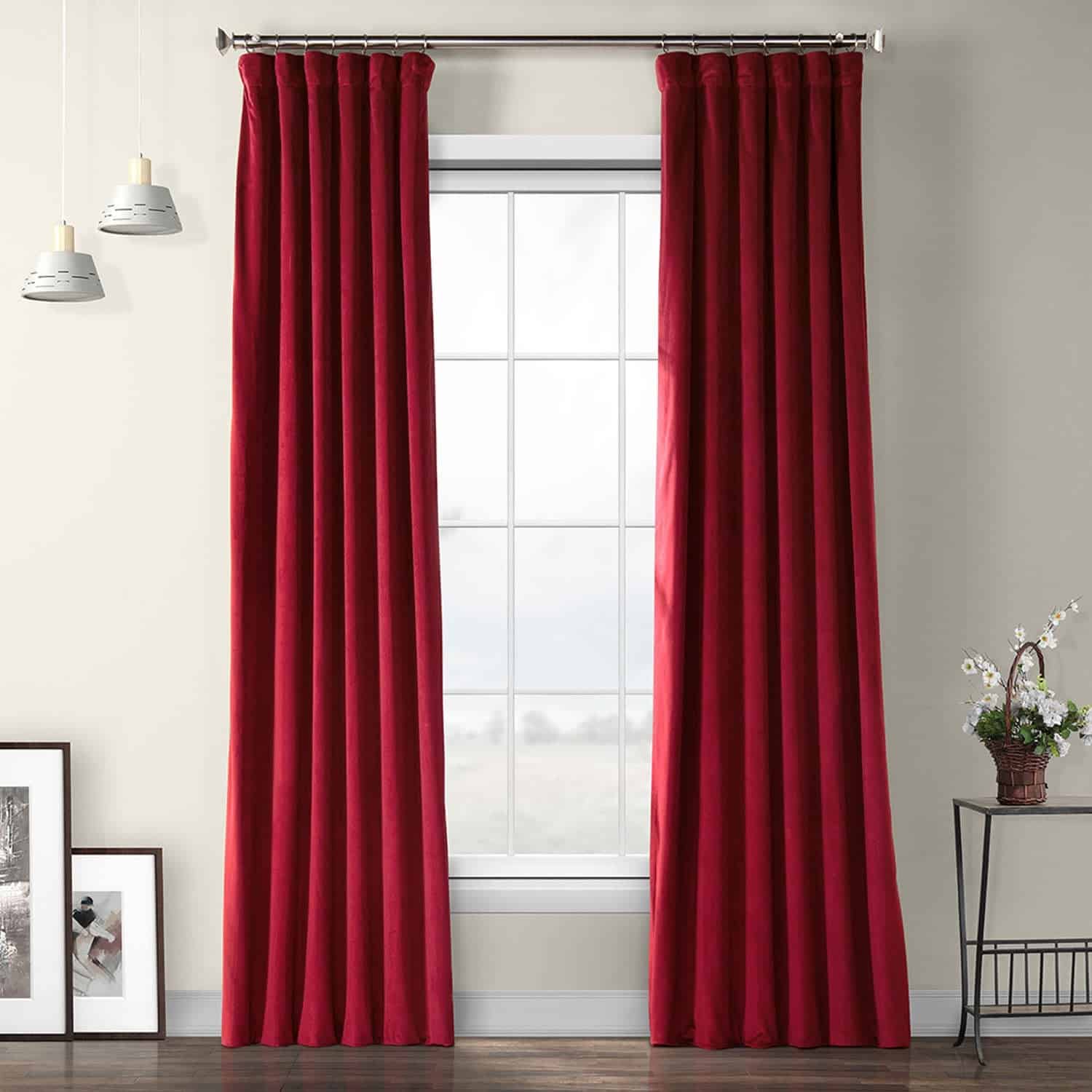 Cinema Red Curtains And Hollywood Chic