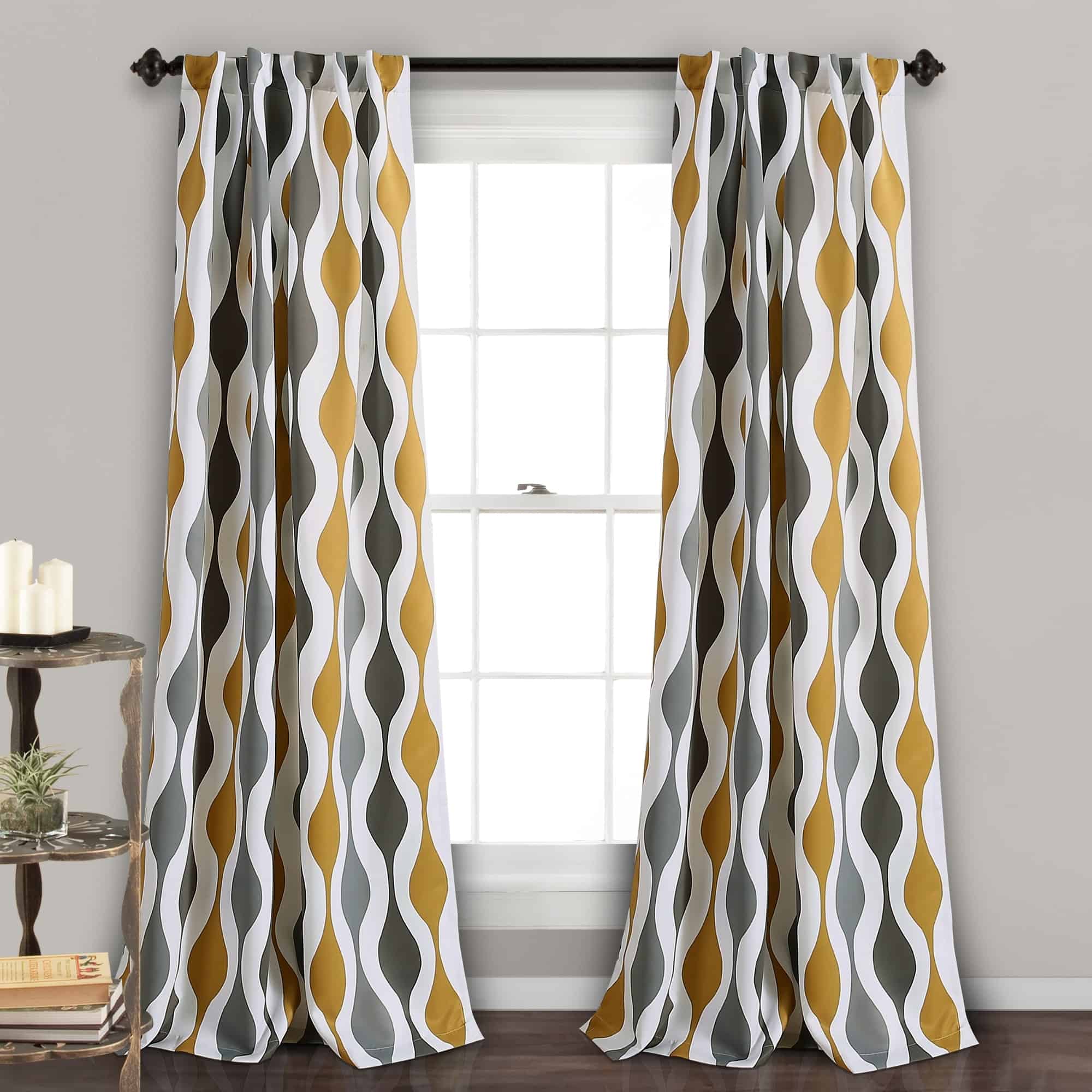 Ogee Printed Curtains, Another Mid-Century Classic