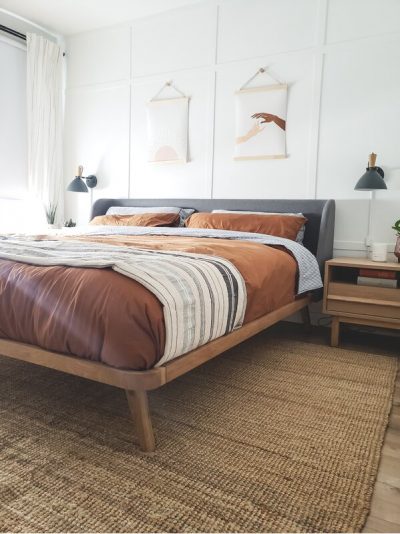 What is the Best Size Rug for Under a Queen Bed - 10 Ideas