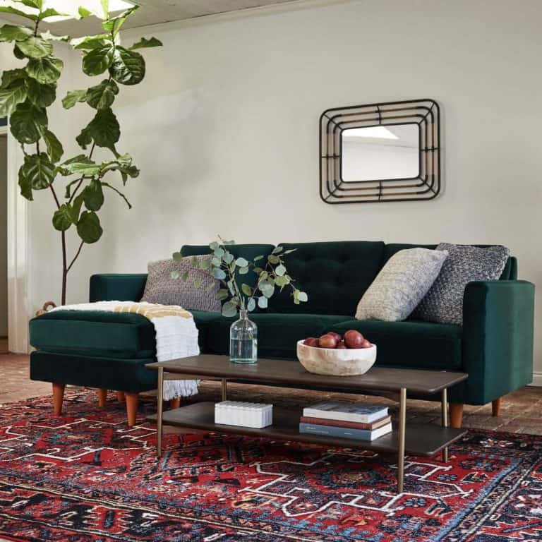 What Color Pillows For a Green Couch 14 Ideas