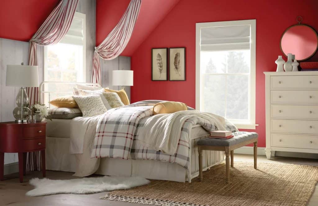 What Color Curtains Go With Red Walls? - 10 Ideas