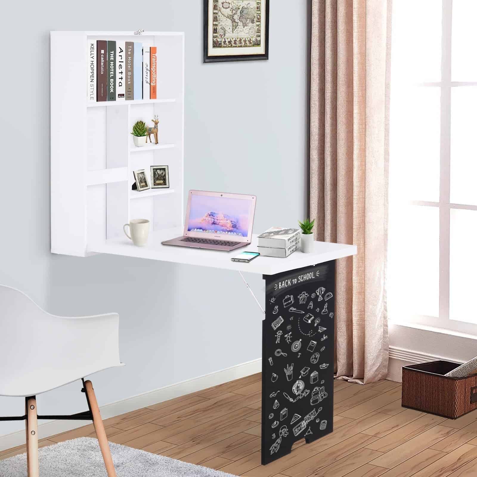 Wall Mounted Desks Can Divide Your Space Well