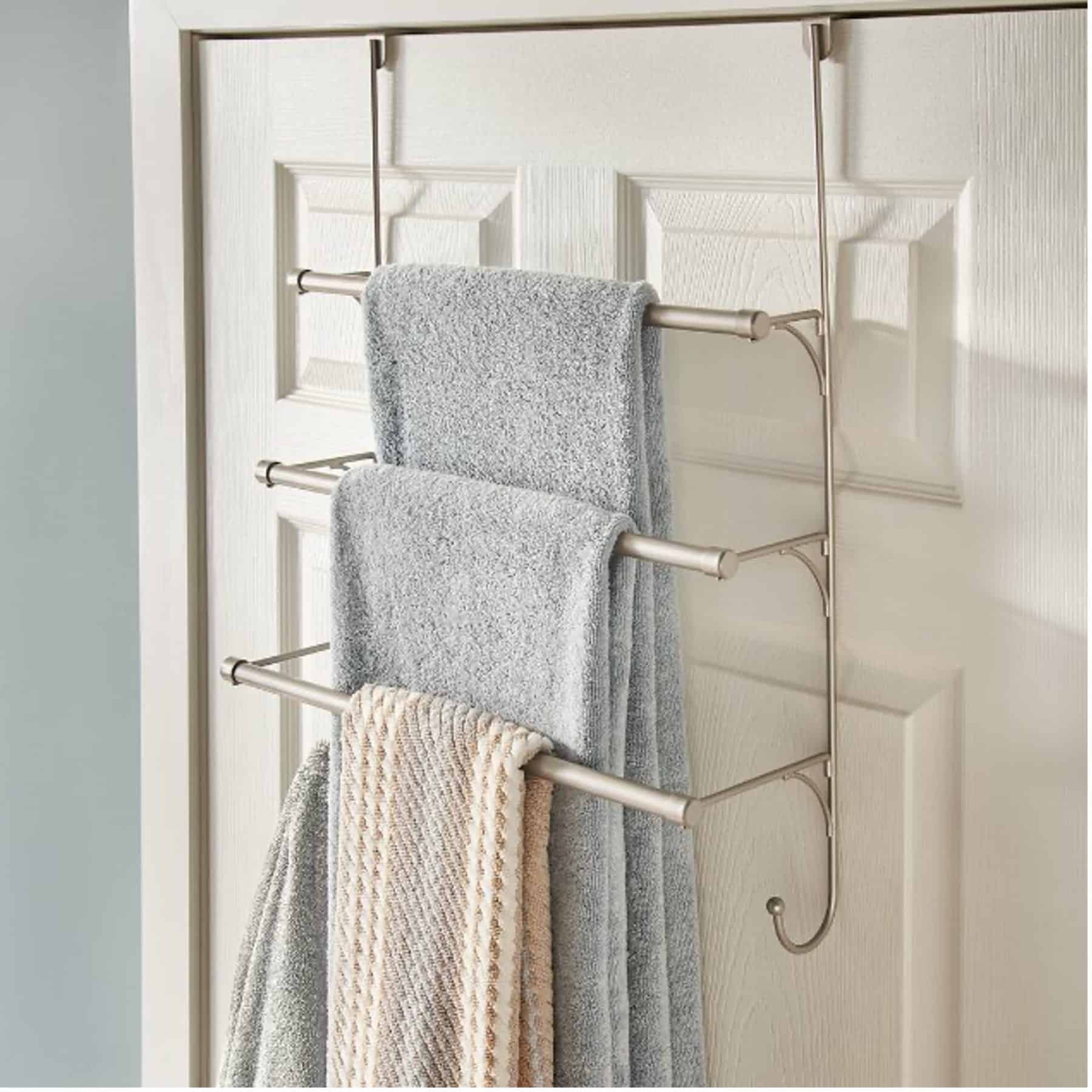15 Creative Bathroom Towel Rack Ideas
