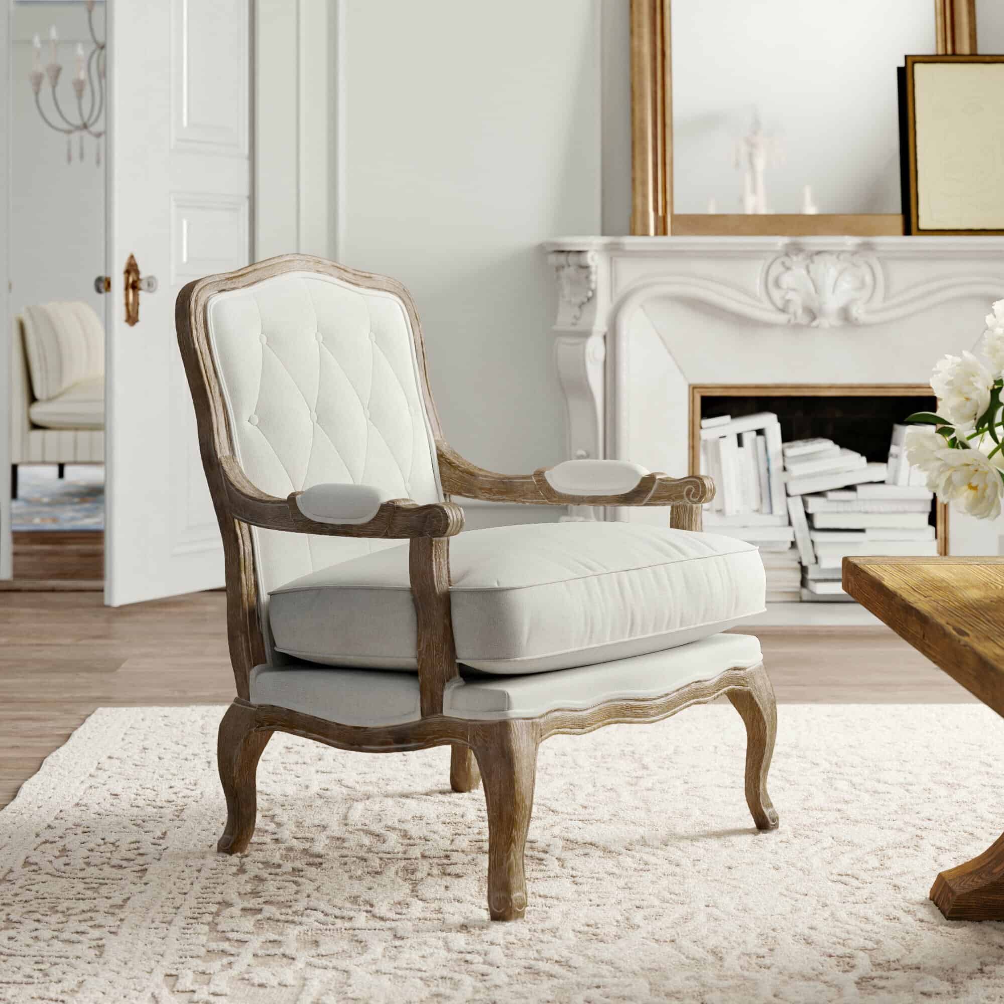 A Tufted Accent Chair Looks And Feels Regal