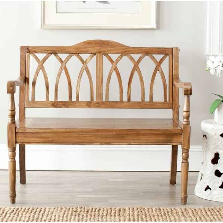 Opt For An Indoor Oak Bench