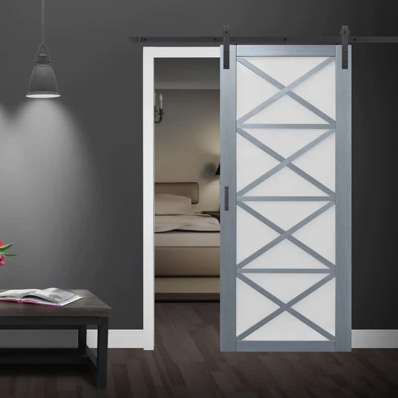 Use a Multi X Barn Door for a Unique Look