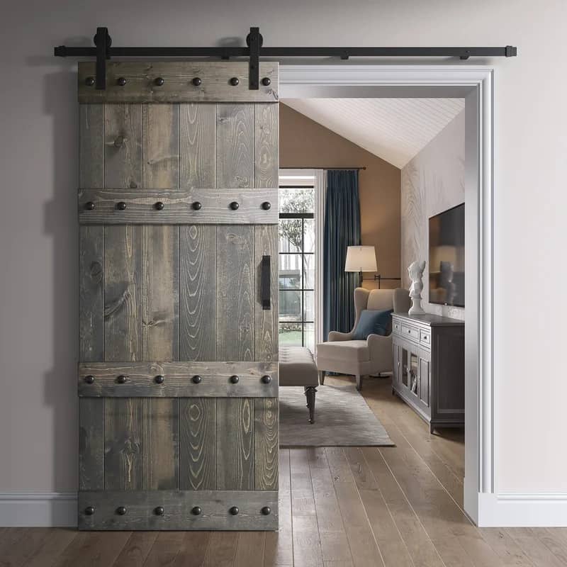 Go For a Medieval Look With a Castle Barn Door