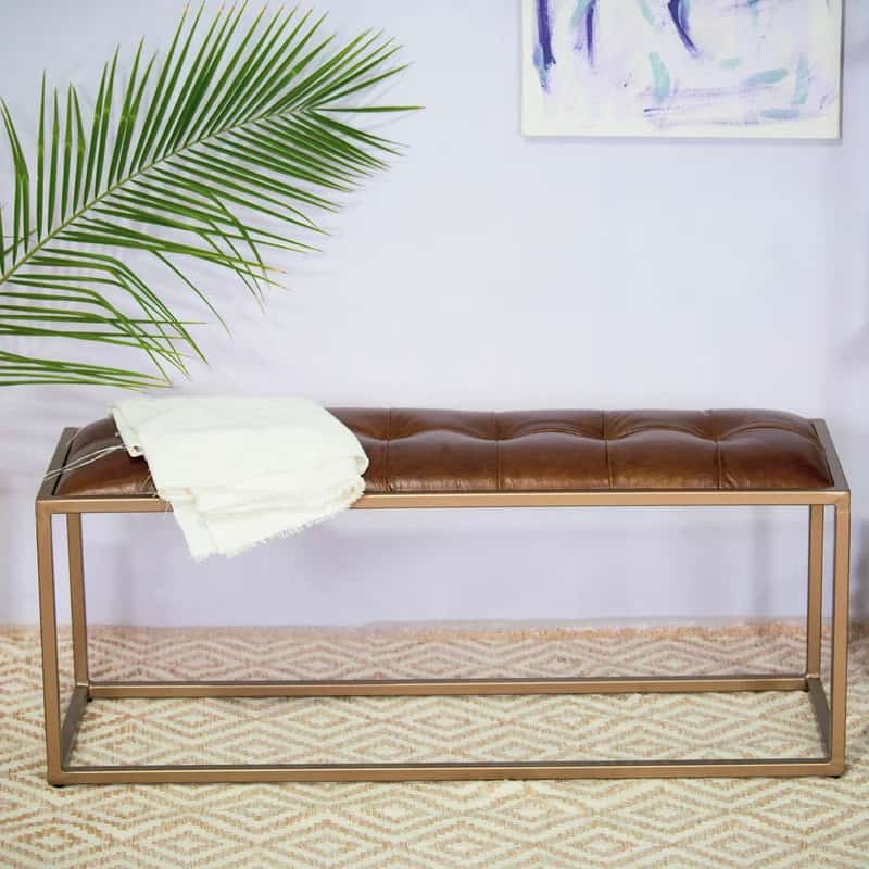 Make Your Room More Modern With a Leather Bench