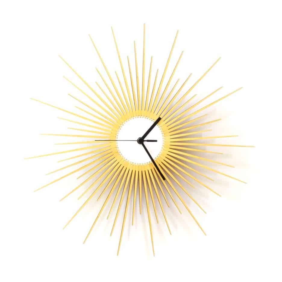 Bring The Sun Home With This Sunburst Wall Clock