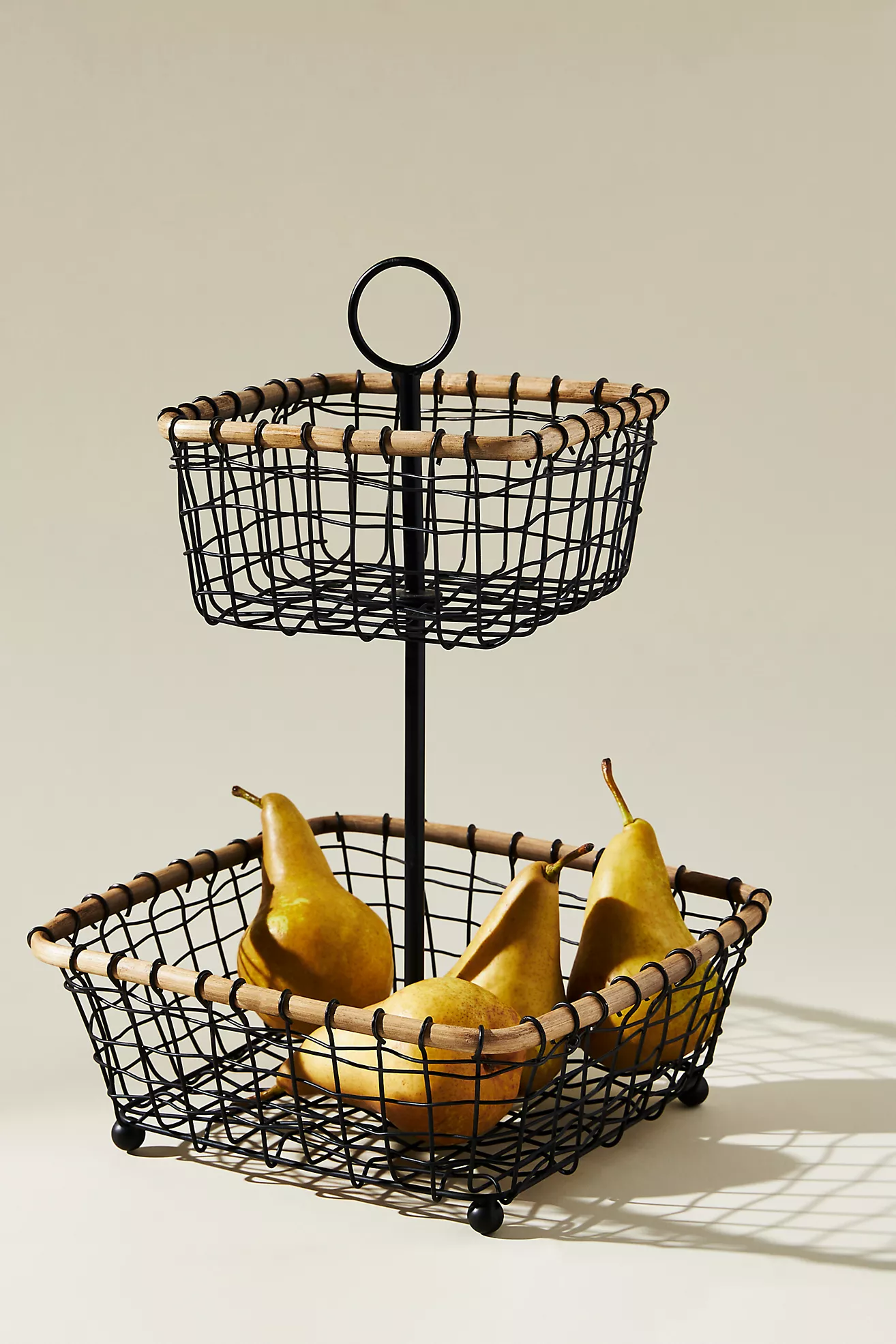 Wire Tiered Fruit Basket