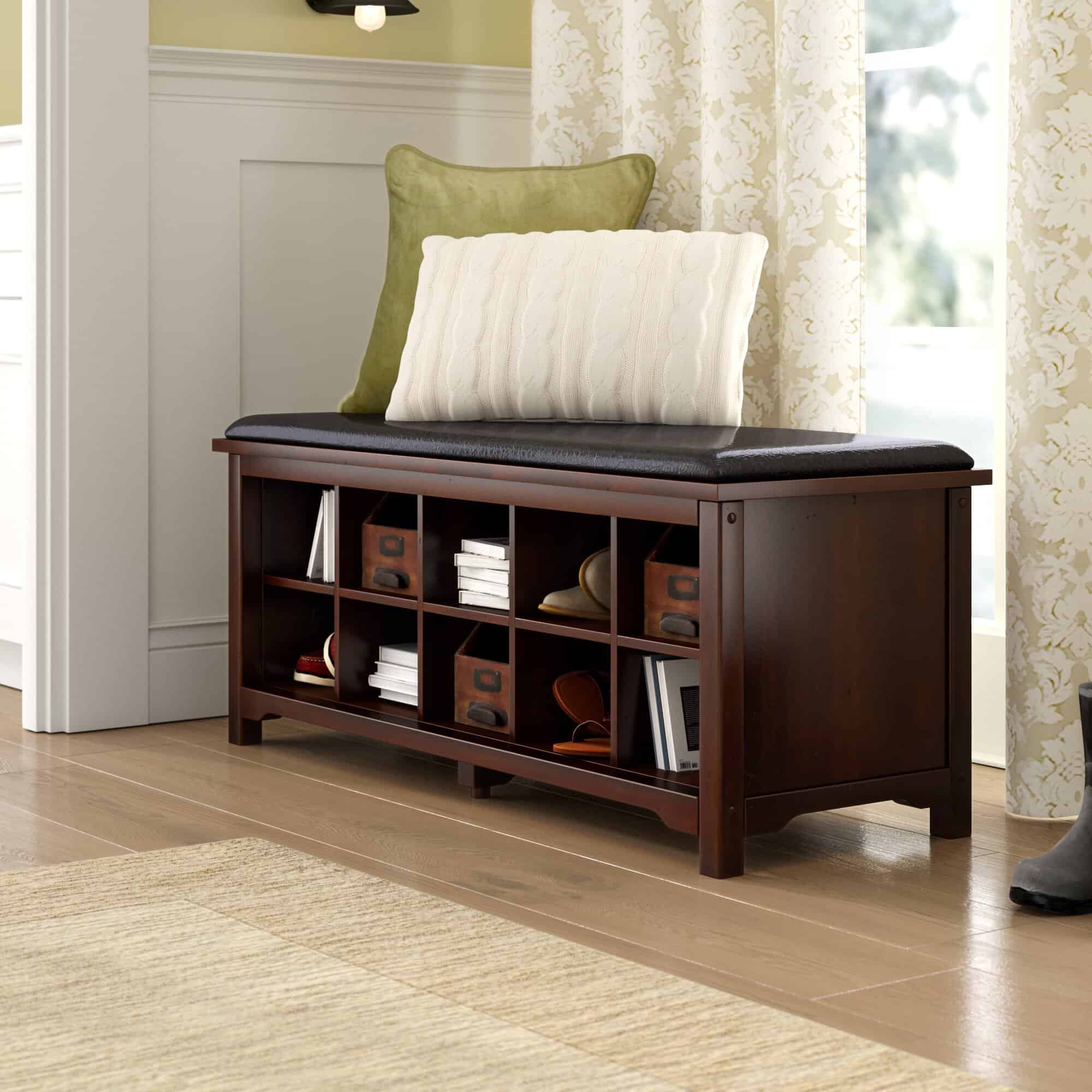 Add A Sophisticated Touch To Your Entryway With A Classic Bench