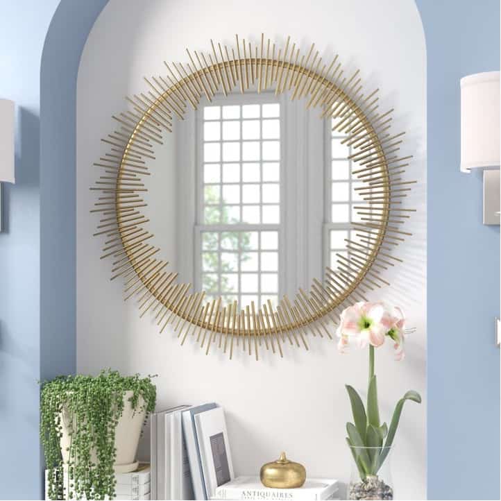 Decorate With A Sunburst Mirror